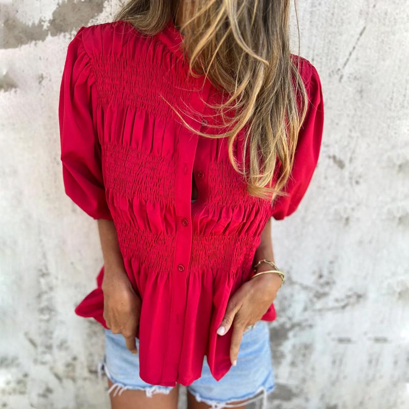 Meliora - Chik bluse i Ibiza-stil