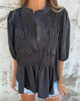 Meliora - Chik bluse i Ibiza-stil
