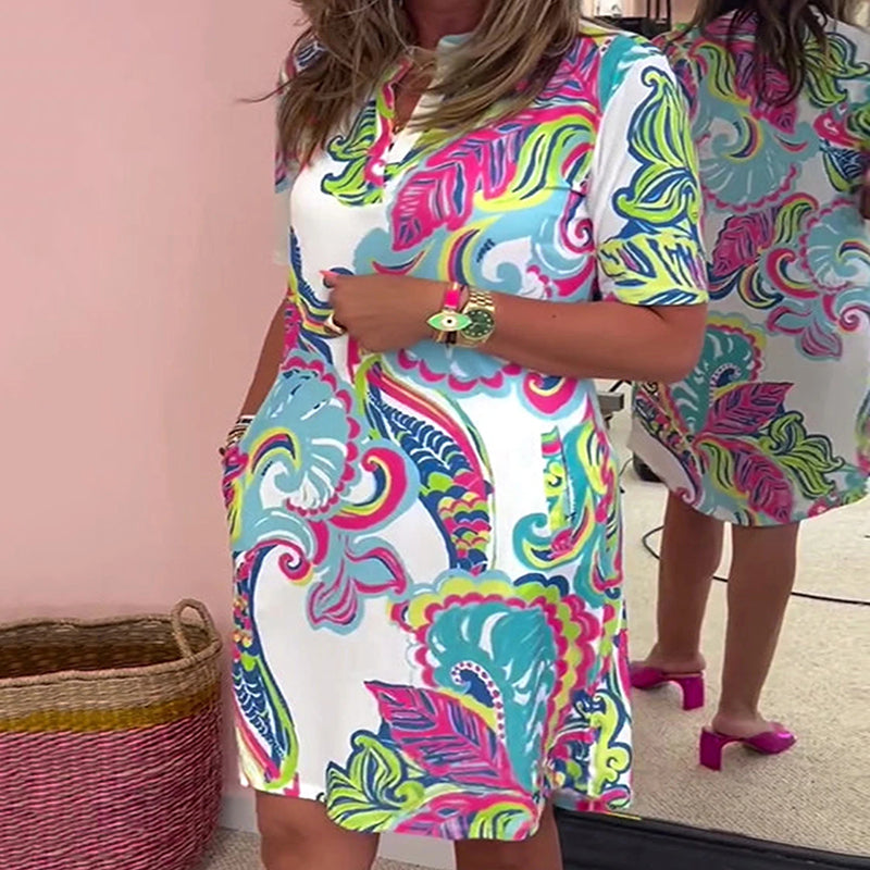 Gianna - Sommerkjole med smukt print