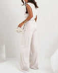 Alya - Elegant, Effen Twee-Delige Set voor Vrouwen