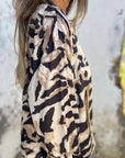 Hermione - Smuk jakke med zebraprint