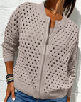 Florence - Strikket cardigan til damer