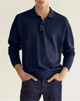 Luca - Poloshirt med lange ærmer